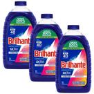 Kit 3 Sabão Líquido Brilhante Limpeza Total 3L