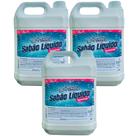 Kit 3 Sabão Liquido Para Lavar Roupas, Tapetes E Pisos 5 Litros Promoção