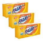 Kit 3 sabão multiuso em barra razzo neutro 5x180g 900g