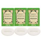 Kit 3 Sabonete Antisséptico Granado Fresh em Barra Antiacne Vegetal 90g