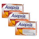 Kit 3 Sabonete Asepxia Enxofre Ação Antioleosidade 80g