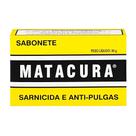 Kit 3 Sabonete Cachorro Pet Matacura Antipulgas Sarnicida 80g
