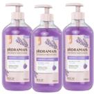 kIT 3 Sabonete Gel Lavanda Equilibrio e Calma 500 ml Hidramais