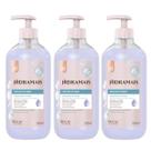 kIT 3 Sabonete Gel Perfume Bebe Hidratação e Maciez 500 ml Hidramais