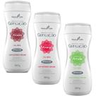 Kit 3 Sabonete Íntimo Líquido Sensação Fragrâncias: Aroeira, Morango e Arruda