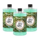 Kit 3 Sabonete Líquido Erva Doce Refil 1 Litro Limpeza Suave Limpeza Mãos Rosto Corpo Maciez Sedosidade Hidratação Nutrição Intensa Perfume Suave