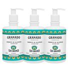 Kit 3 Sabonete Líquido Granado Chá Branco Mãos e Corpo Terrapeutics 300ml Kit 3 Sabonete Líquido Granado Chá Branco Mãos e Corpo Terrapeutics 300ml