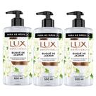 Kit 3 Sabonete Líquido Lux Botanicals para as Mãos Buquê de Jasmim 500ml