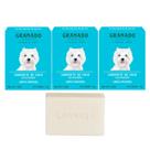 Kit 3 Sabonete Pet Cachorro Gato Óleo de Coco Granado Barra Anti Oleosidade Limpeza Profunda 100g