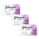 Kit 3 Sabonetes Barra Johnson's Lavanda 80g Kit 3 Sabonetes Barra Johnson's Lavanda 80g