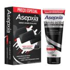 Kit 3 Sabonetes Carvao e Esfoliante Carvao 120g - Asepxia