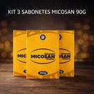 Kit 3 Sabonetes em Barra Micosan Original 90g Uso Diário Corporal Kit 3 Sabonetes em Barra Micosan Original 90g Uso Diário Corporal