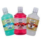 Kit 3 sabonetes Líquidos Coconut Erva Doce Frutas Vermelhas Lanzy 500ml