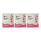 Kit 3 Sache Proteina Vegetal 21g Proteina Frutas Vermelhas Vegano 30g Ocean Drop
