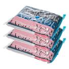 Kit 3 Saco a Vácuo Organizador de Roupas Viagem Mala 60x50cm Lyor Kit 3 Saco a Vácuo Organizador de Roupas Viagem Mala 60x50cm Lyor