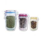Kit 3 Saco Bolsa Frasco Ziplock Para Alimento/ Artigos