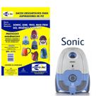 Kit 3 Sacos Aspirador de Pó Electrolux - Sonic (2175) Kit 3 Sacos Aspirador de Pó Electrolux - Sonic (2175)