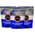KIT 3 Sal Fino Integral Marinho de Mossoró 1kg Smart