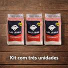 Kit 3 Sal para Churrasco Grosso 1kg Tradicional