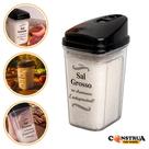 Kit 3 Saleiro Com Tampa Dosadora Para 836ml Pote De Sal Nitron