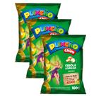 Kit 3 Salgadinho de Milho Plincão Chips Sabor Cebola e Salsa Argola 100g