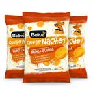 Kit 3 salgadinho sabor queijo nacho 25g belive