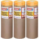 Kit 3 Salva Rodapé Tesa Easy Cover Precision 25m X 30cm Pintura Reformas