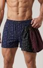 Kit 3 Samba Canção Masculino Liganete Estampas Sortidas Tamanho:G