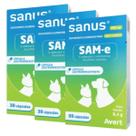 Kit 3 Sanus 200 mg Para Cães e Gatos Avert 30 Cápsulas Kit 3 Sanus 200 mg Para Cães e Gatos Avert 30 Cápsulas