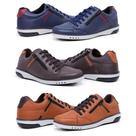 Kit 3 Sapatênis Casual Masculino Fechamento Zíper e Elástico 750 Especial