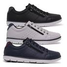 Kit 3 Sapatênis Casual Masculino Zíper Lateral e Elástico