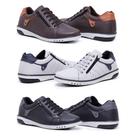 Kit 3 Sapatênis Masculino Casual Fechamento Elástico e Zíper Kit 3 Sapatênis Masculino Casual Fechamento Elástico e Zíper