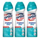 Kit 3 Sapólio Radium Cremoso Com Cloro Bombril 250ml Kit 3 Sapólio Radium Cremoso Com Cloro Bombril 250ml