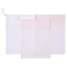 Kit 3 Saquinhos de Maternidade Papi 40x30cm Feminino