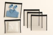 Kit 3 Saquinhos Organizadores Multiuso G Com Zíper Para Viagem Saída Maternidade Documentos Kit 3 Saquinhos Organizadores Multiuso G Com Zíper Para Viagem Saída Maternidade Documentos