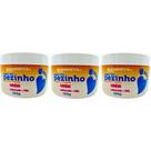 Kit 3 Sebo do Pezinho - Sebo de Carneiro Uréia Lanolina e Mel 250g - Bioinnova