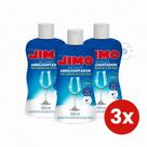 Kit 3 Secante Abrilhantador Jimo 100ml para Máquina de Lavar Louça Secagem Rápida e Brilhando