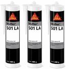 Kit 3 Selante Sikaflex 501 LA Branco 400G