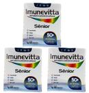 Kit 3 Sênior 50+ Imunevitta 23 Nutrientes 60 Caps Kit 3 Sênior 50+ Imunevitta 23 Nutrientes 60 Caps