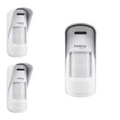 Kit 3 sensores infra passivo sem fio ivp 8000 ex intelbras