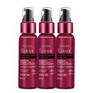 Kit 3 Sérum Hot Eudora Cauterização dos Fios Auto Aquecimento Therapy 60ml Siàge