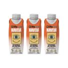 Kit 3 Shake Naveia 16g Proteina Vitamina de Frutas Plant Based 250ml Evolat