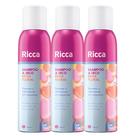 Kit 3 Shampoo a Seco Brisa Floral Remove Oleosidade Ricca 150ml Kit 3 Shampoo a Seco Brisa Floral Remove Oleosidade Ricca 150ml
