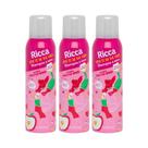 Kit 3 Shampoo a Seco Maçã do Amor Antioleosidade Ricca 150ml