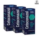 Kit 3 Shampoo Anticaspa Cetoconazol Cosmético 1% Clean Hair 100mL - Arte Nativa