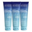 Kit 3 Shampoo AntiCaspa Homem 250ml Bio Extratus
