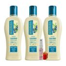 Kit 3 Shampoo Equilibrio 250 ml Bio Extratus + Presente Lourre 15ml