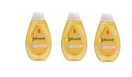 Kit 3 Shampoo Johnson's Baby Glicerina 400 ml - Johnson's