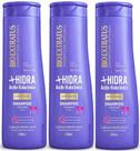 Kit 3 Shampoo limpeza Hidratante Mais Hidra 350 ML Bio Extratus
