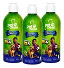 Kit 3 Shampoo Neutro Cães Gatos 500ml Turma Do R10 Pet Clean Kit 3 Shampoo Neutro Cães Gatos 500ml Turma Do R10 Pet Clean